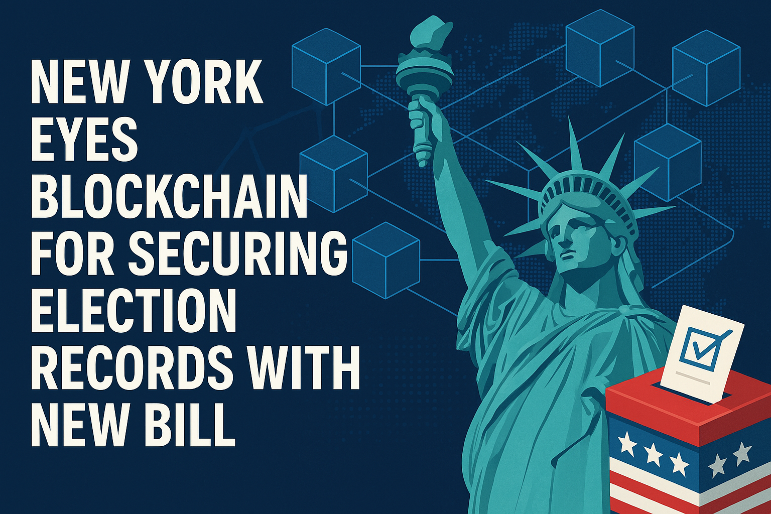 New York Eyes Blockchain for Securing Election Records with New Bill
