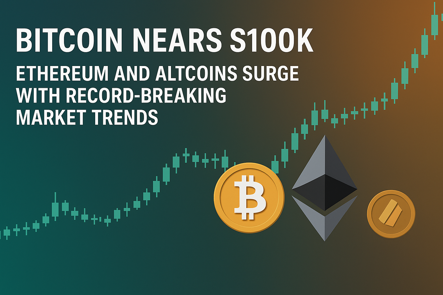 Bitcoin Nears $100K Ethereum and Altcoins Surge with Record-Breaking Market Trends
