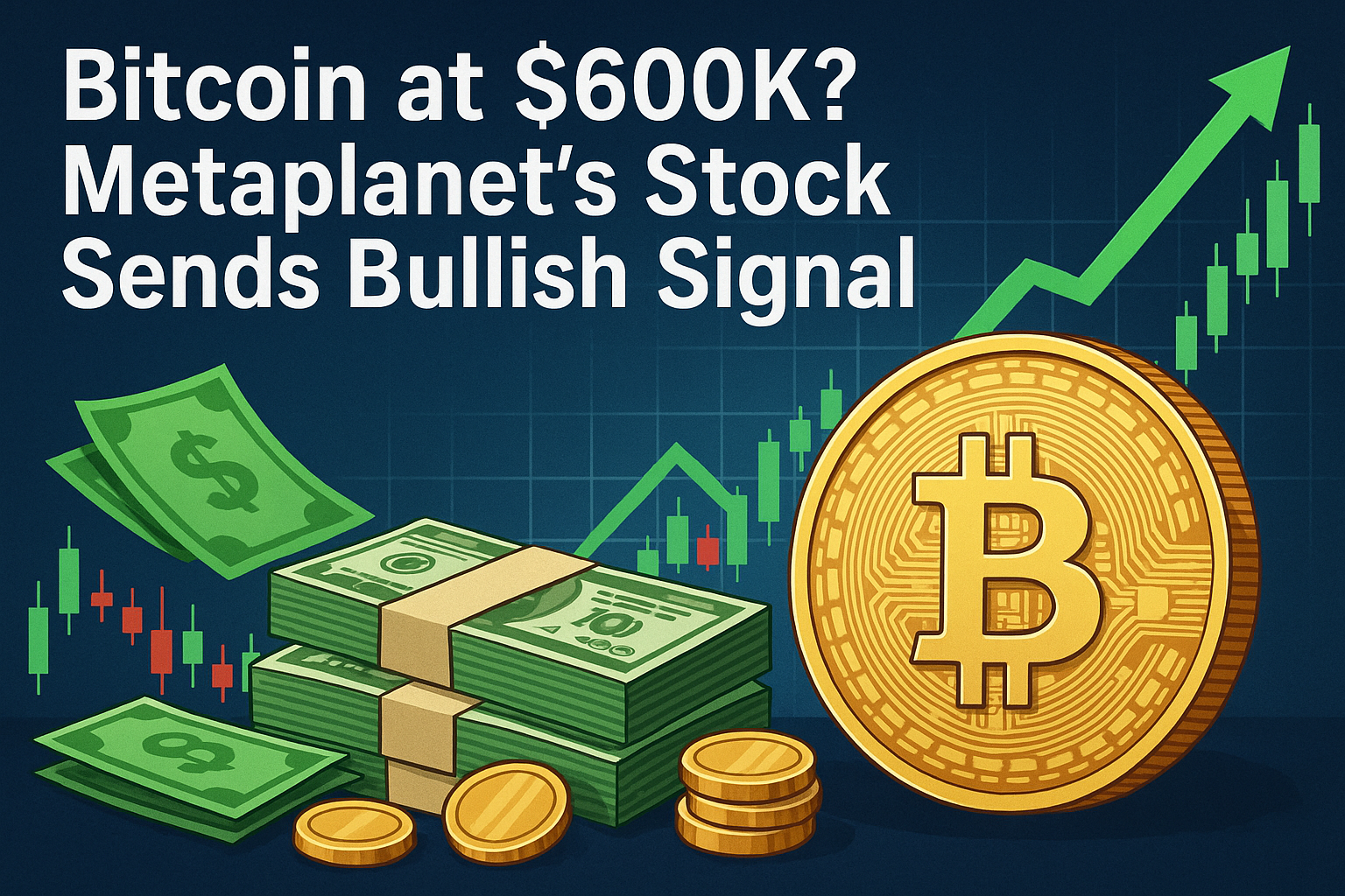 Bitcoin at $600K Metaplanet’s Stock Sends Bullish Signal