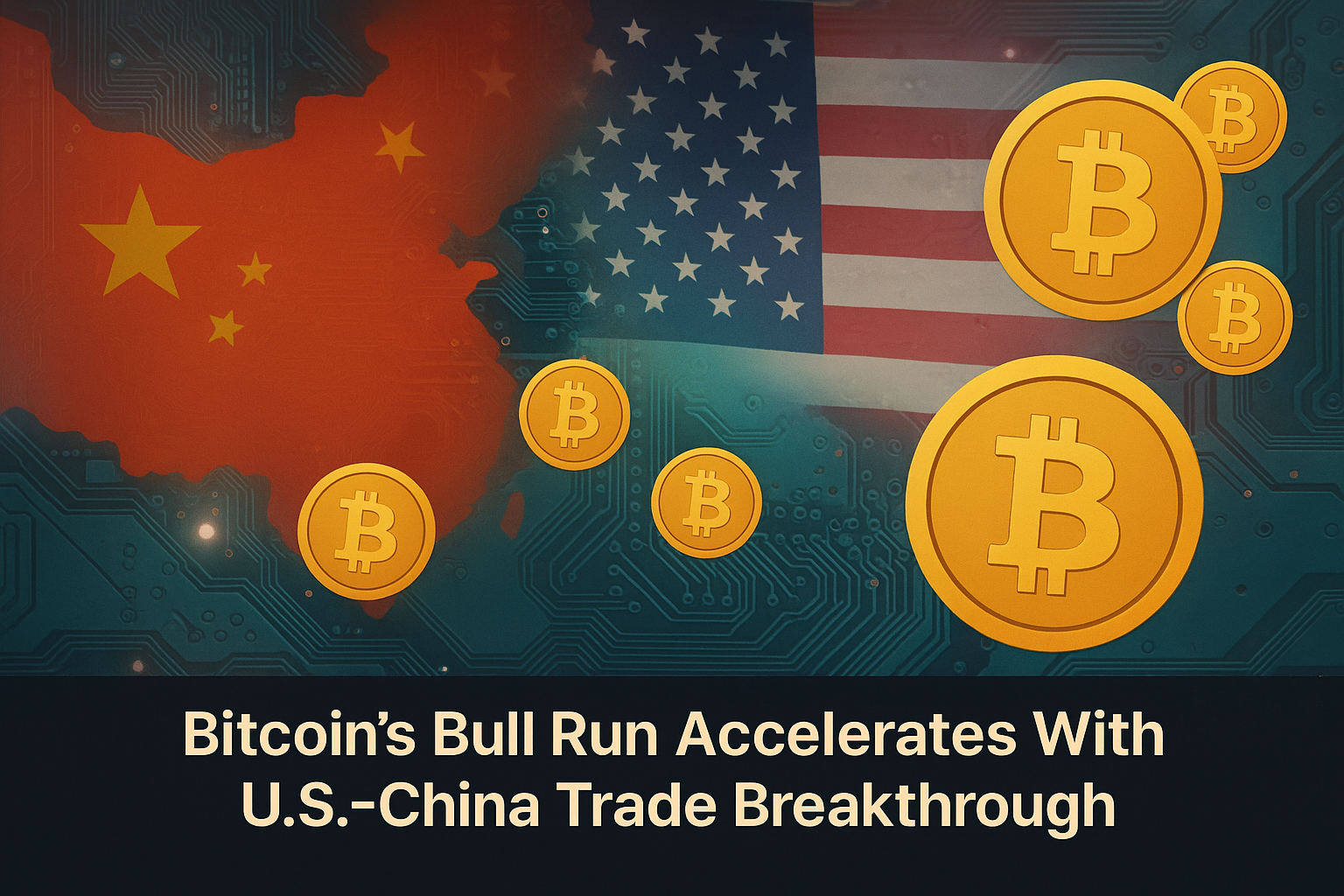 Bitcoin’s Bull Run Accelerates With U.S.-China Trade Breakthrough