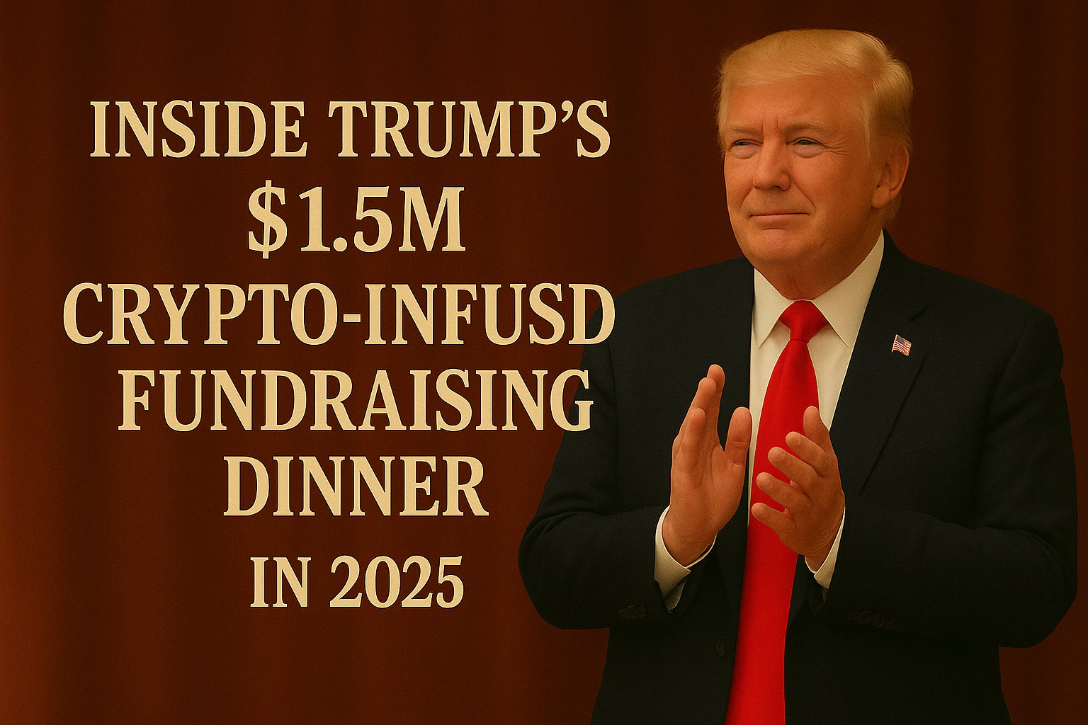 Inside Trump’s $1.5M Crypto-Infused Fundraising Dinner in 2025
