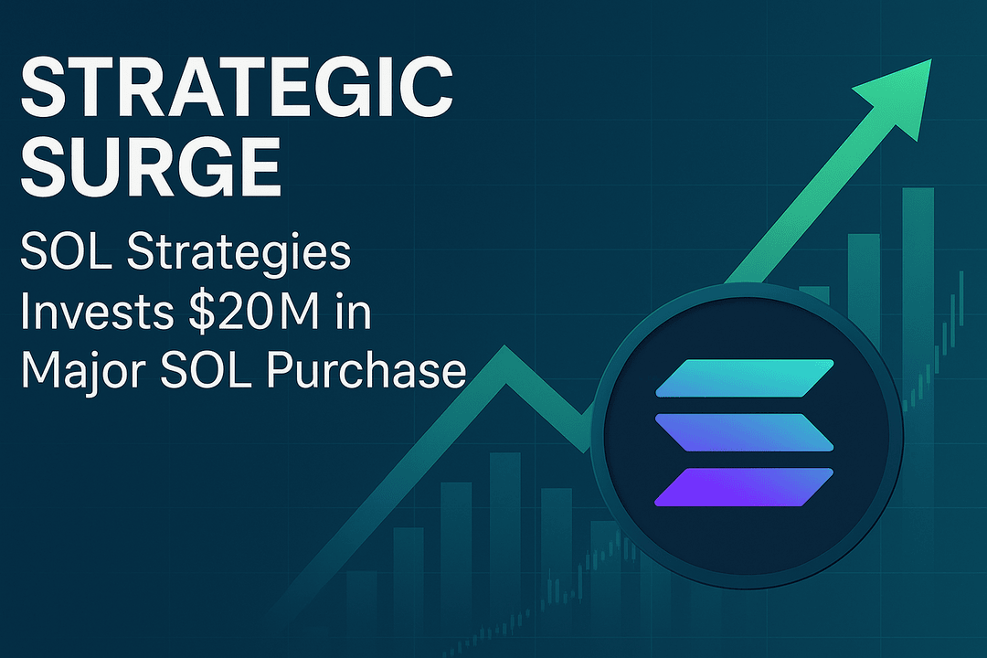 Strategic Surge: SOL Strategies Invests $20M in Major SOL Purchase