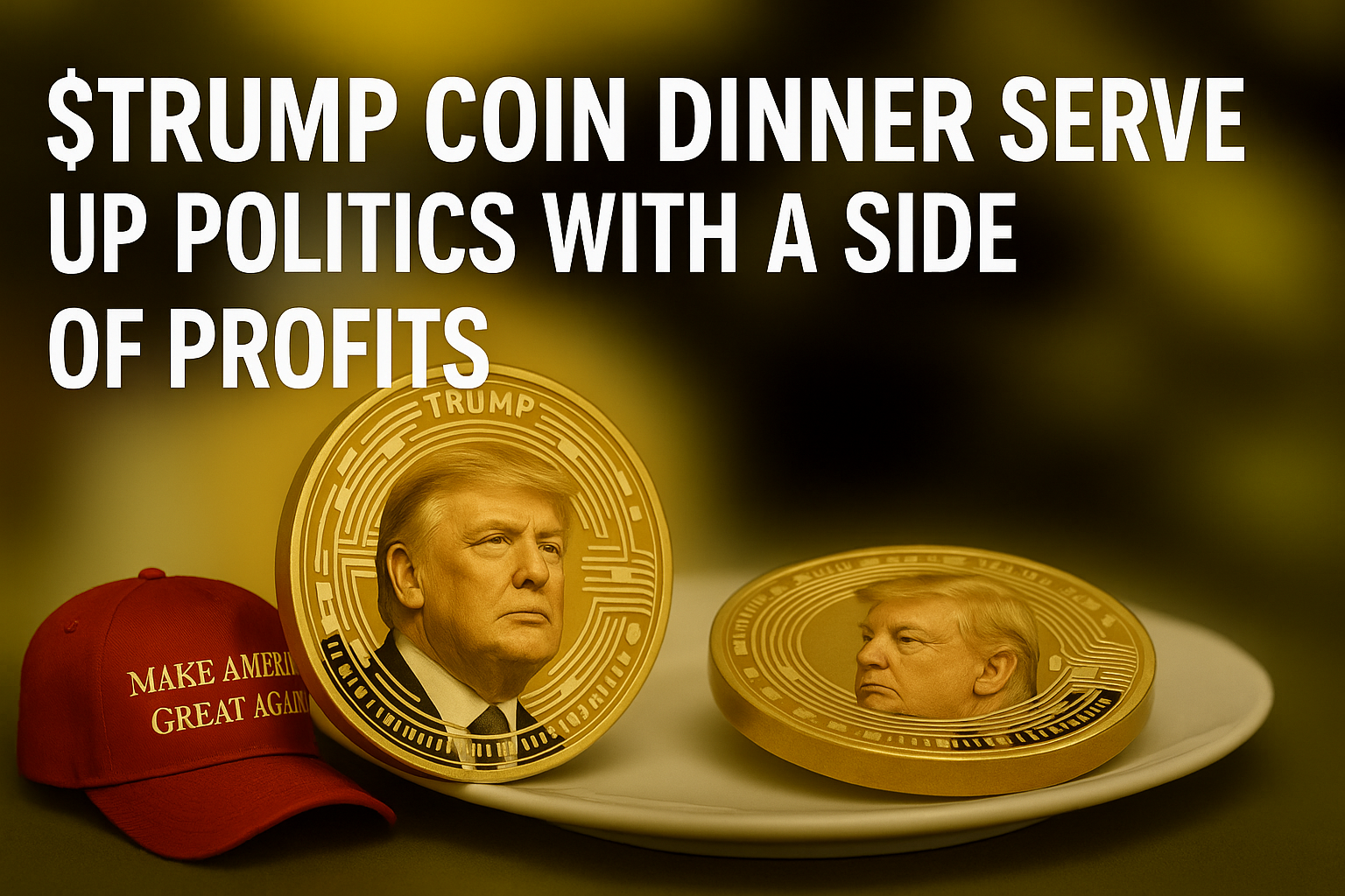 $TRUMP Coin Dinner Serves Up Politics With a Side of Profits
