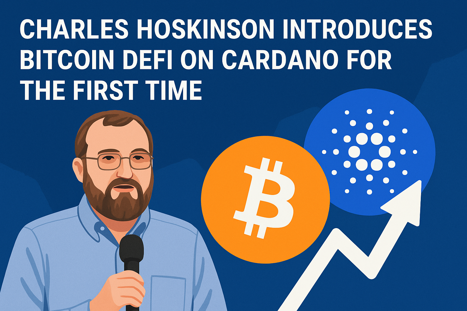 Charles Hoskinson Introduces Bitcoin DeFi on Cardano for the First Time