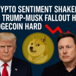 Crypto Sentiment Shaken as Trump-Musk Fallout Hits Dogecoin Hard