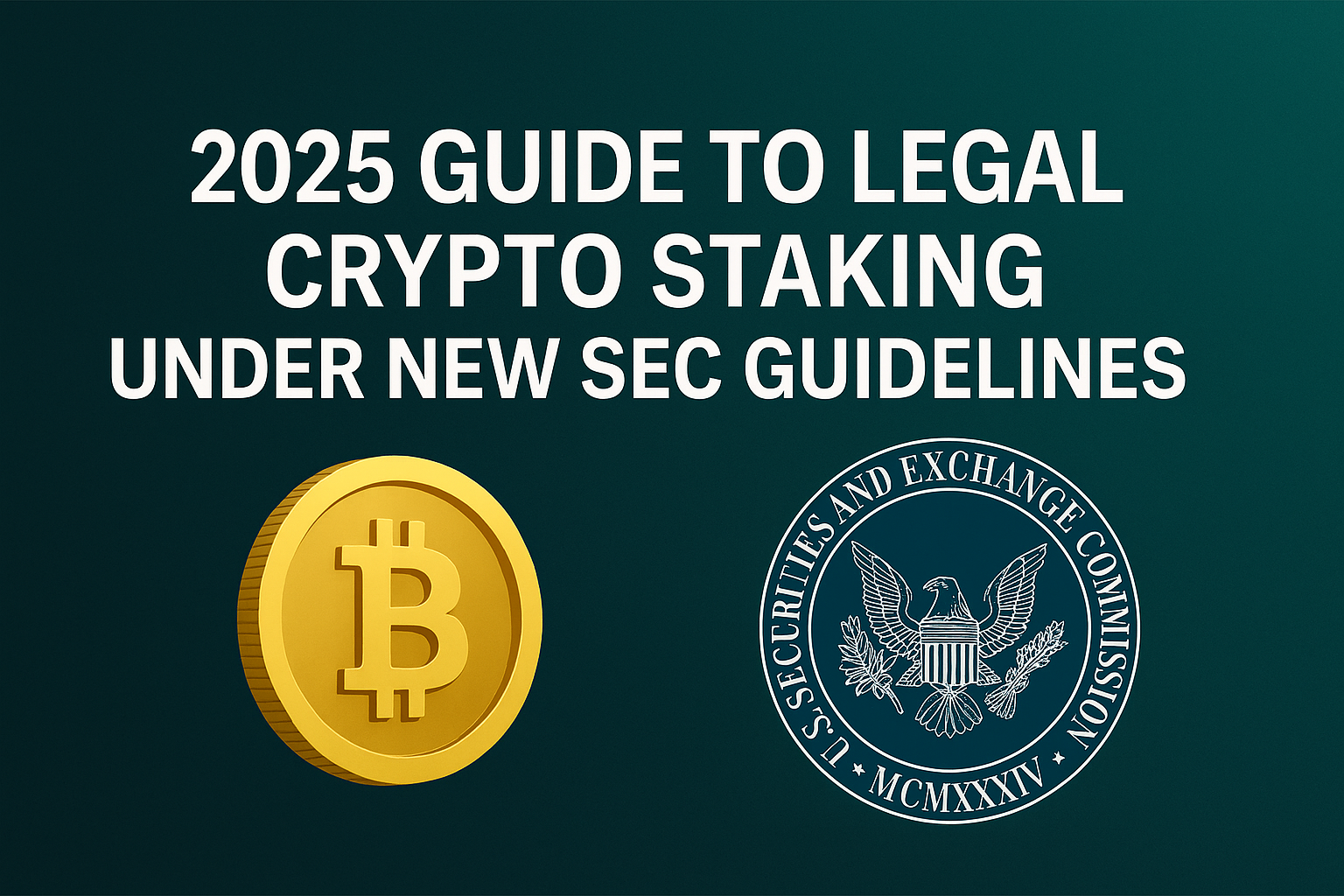 2025 Guide to Legal Crypto Staking Under New SEC Guidelines