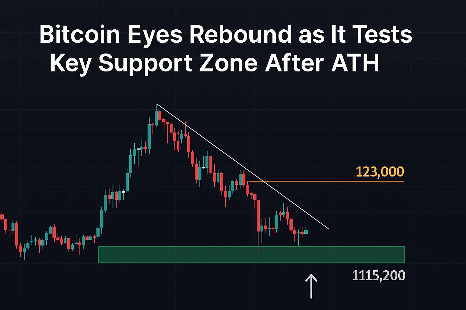 Bitcoin Eyes Rebound as It Tests Key Support Zone After ATH