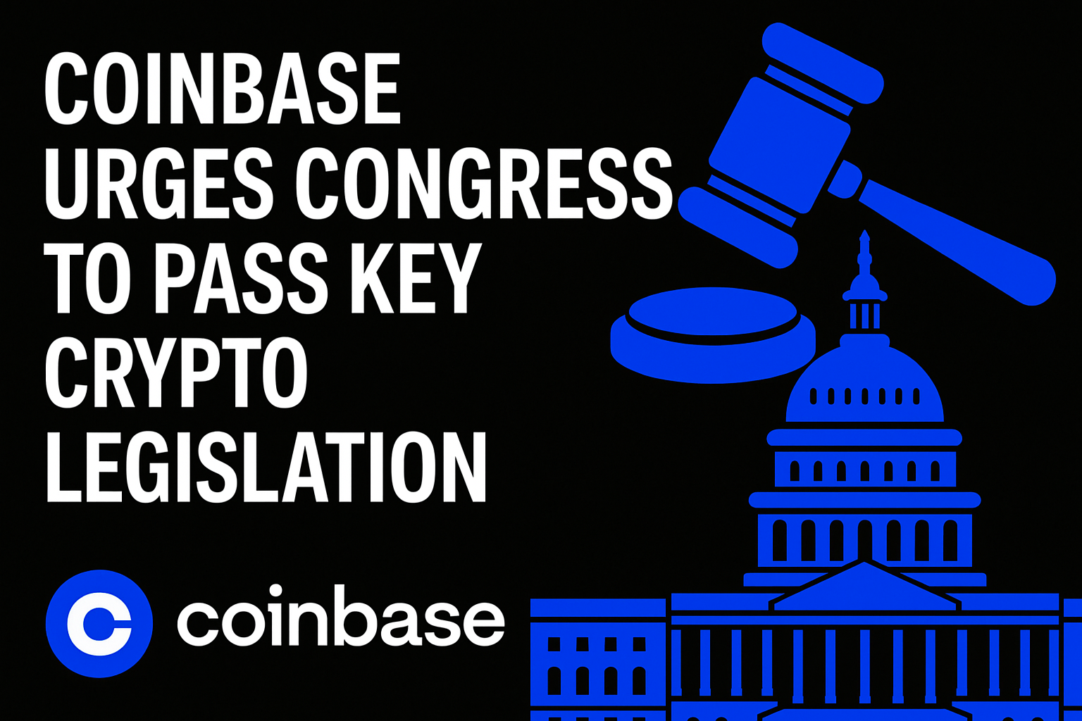 Coinbase Urges Congress to Pass Key Crypto Legislation