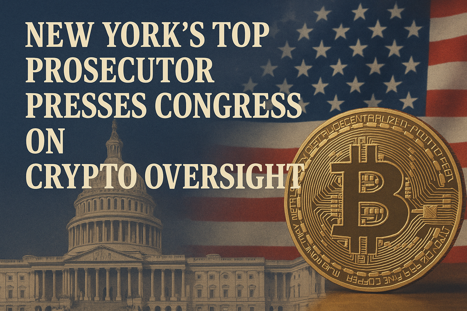 New York’s Top Prosecutor Presses Congress on Crypto Oversight