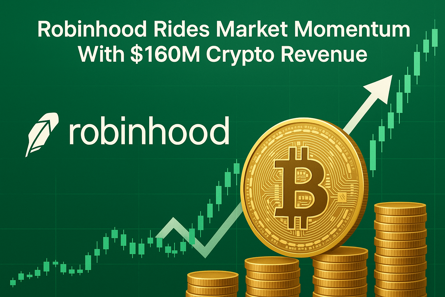 Robinhood Rides Market Momentum With $160M Crypto Revenue