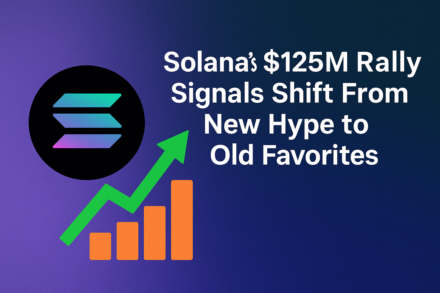 Solana’s $125M Rally Signals Shift From New Hype to Old Favorites