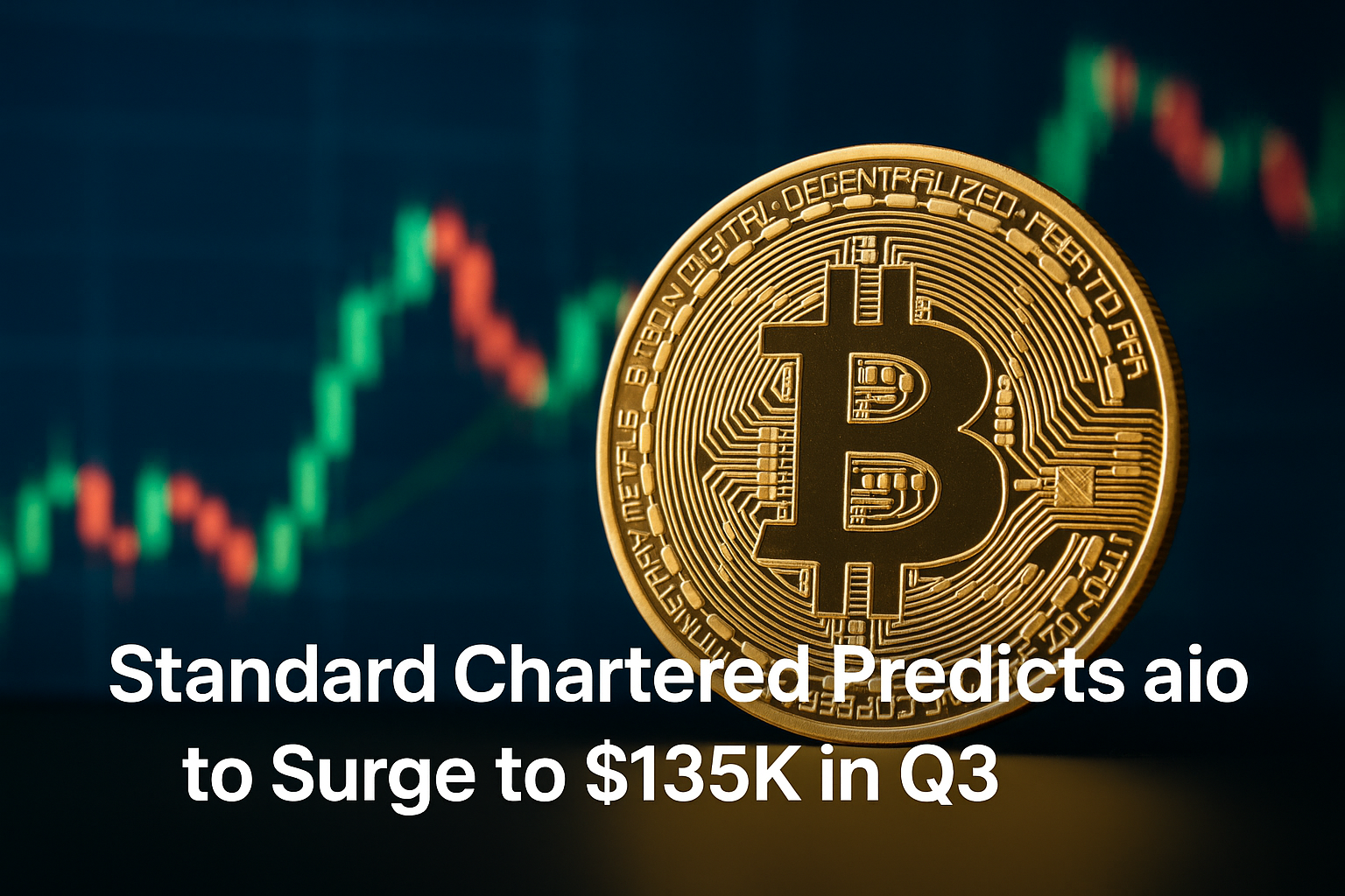 Standard Chartered Predicts Bitcoin to Surge to $135K in Q3