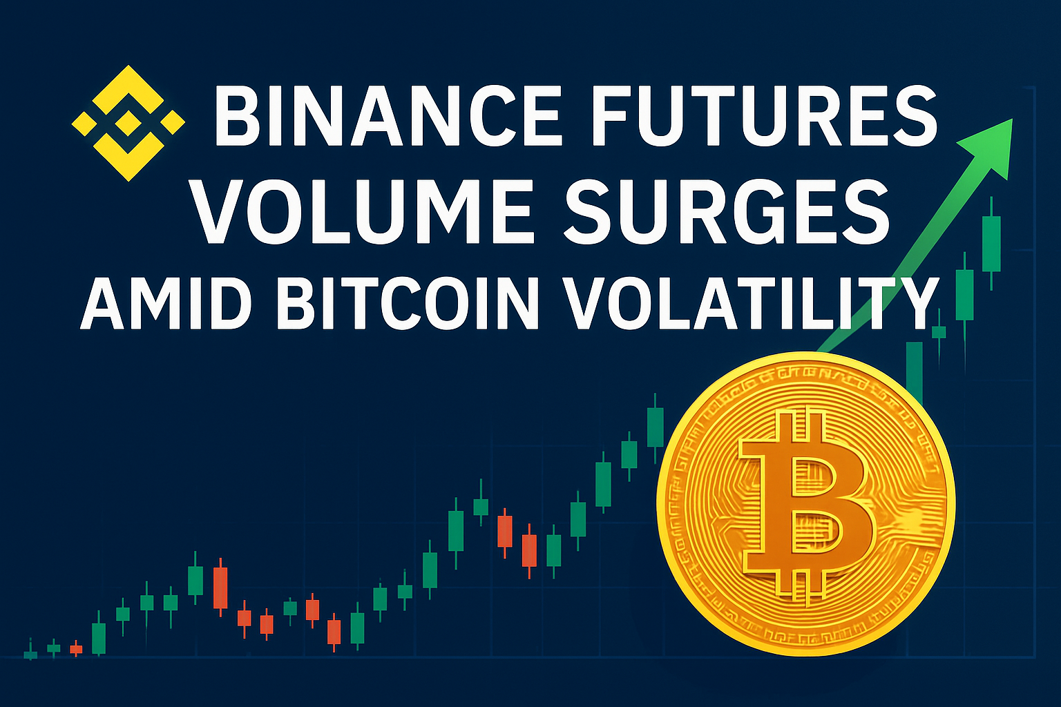 Binance Futures Volume Surges Amid Bitcoin Volatility