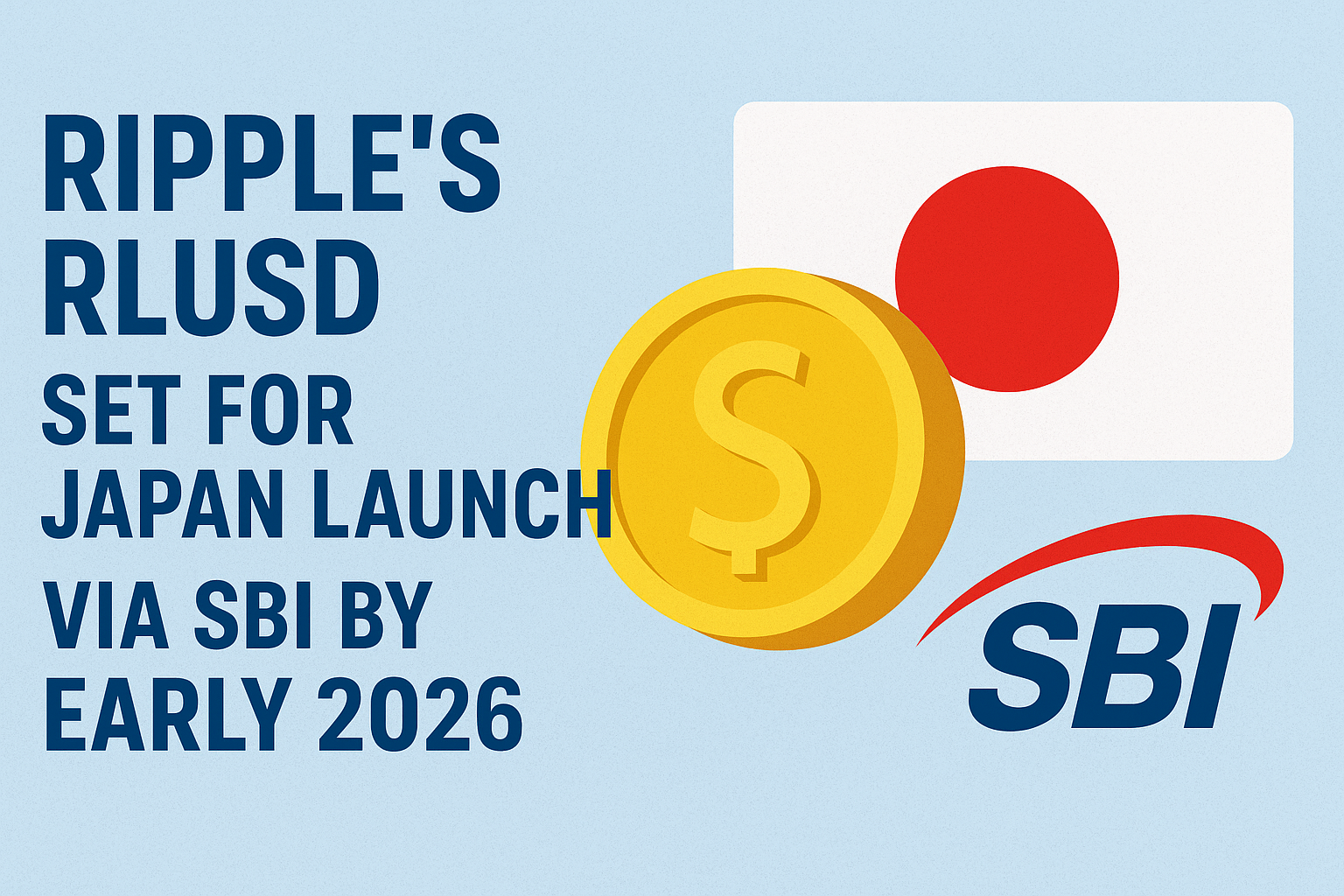 Ripple’s RLUSD Set for Japan Launch via SBI by Early 2026