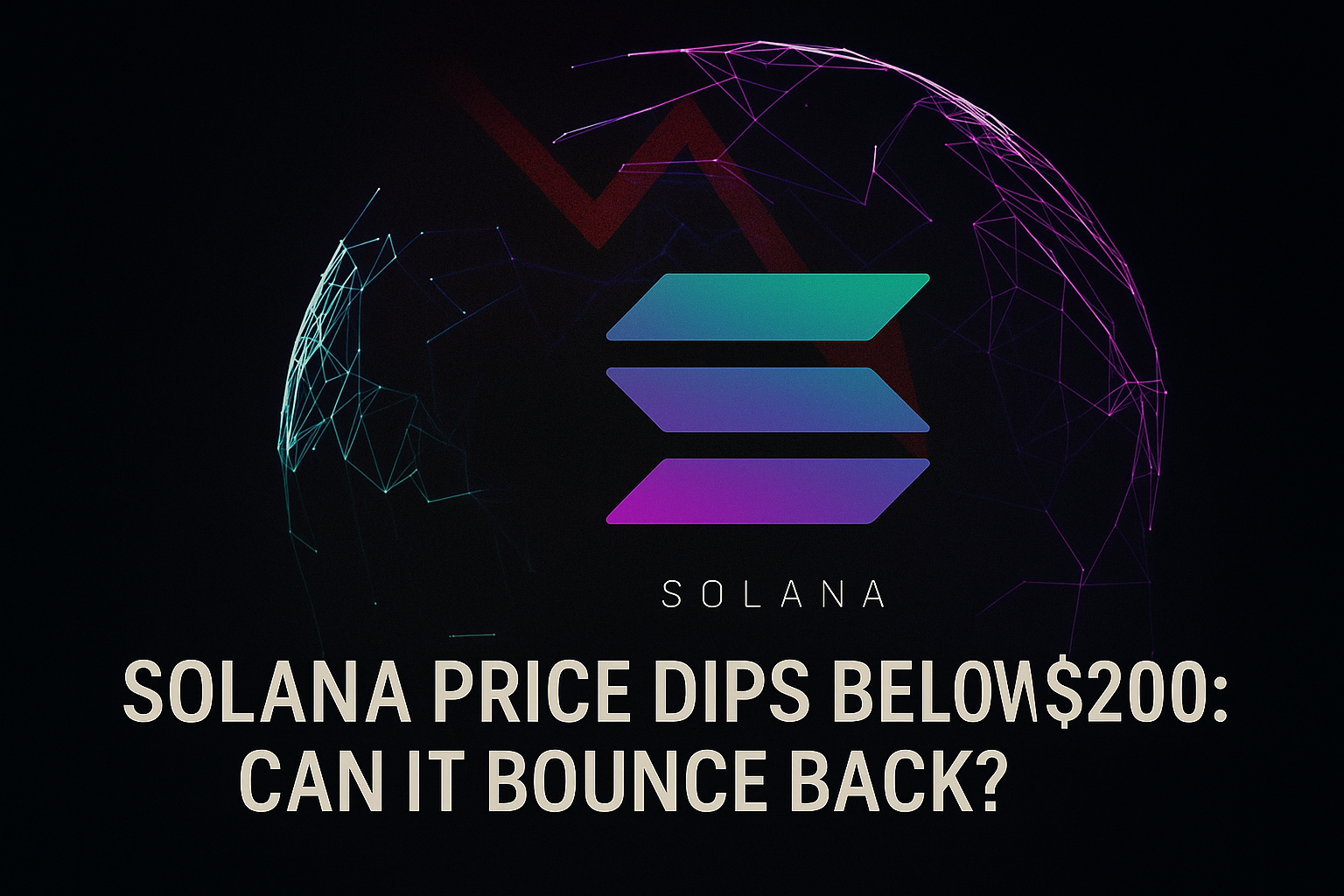 Solana Price Dips Below $200: Can It Bounce Back?