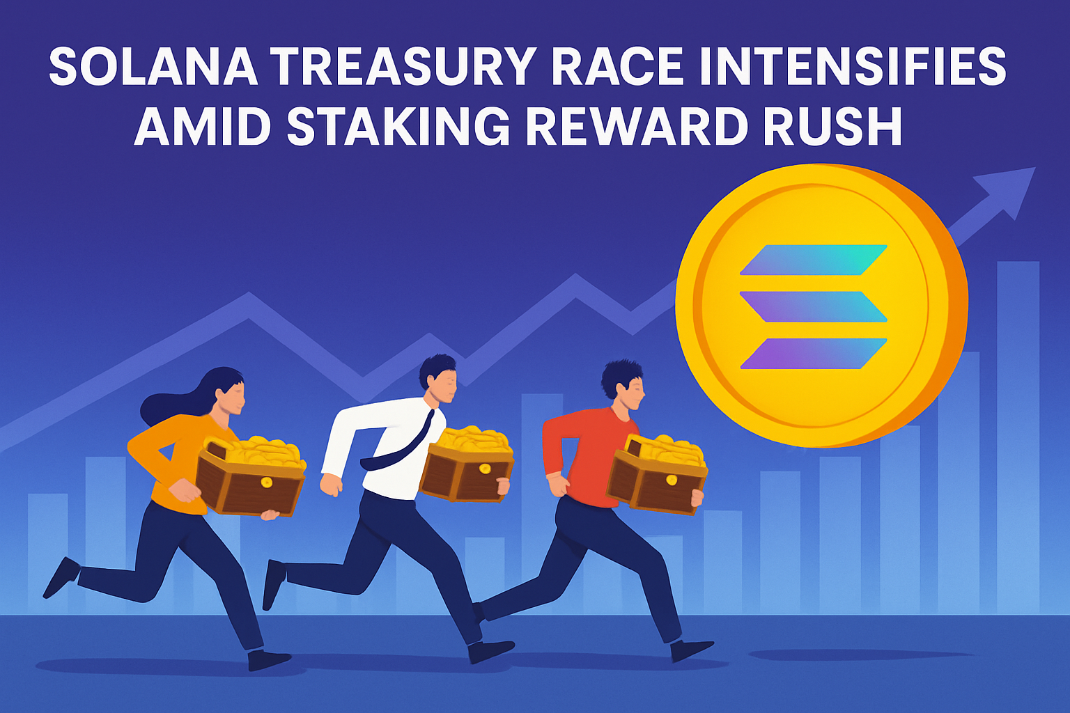 Solana Treasury Race Intensifies Amid Staking Reward Rush