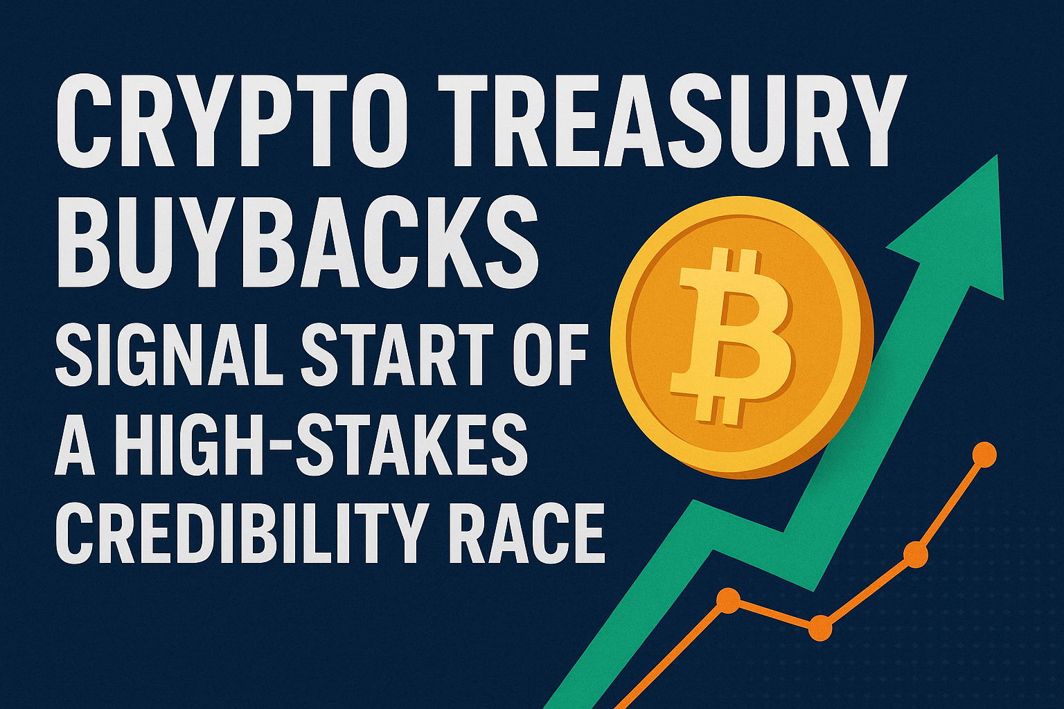 Crypto Treasury Buybacks Signal Start of a High-Stakes Credibility Race