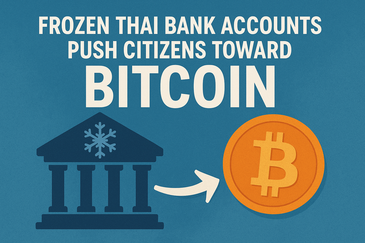 Frozen Thai Bank Accounts Push Citizens Toward Bitcoin