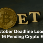 October Deadline Looms for 16 Pending Crypto ETFs