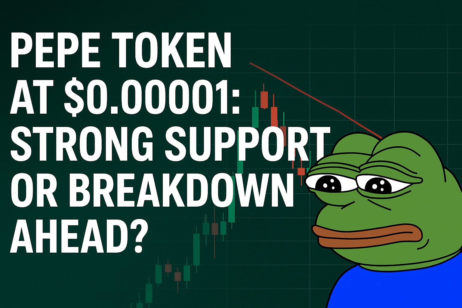 Pepe Token at $0.00001: Strong Support or Breakdown Ahead?