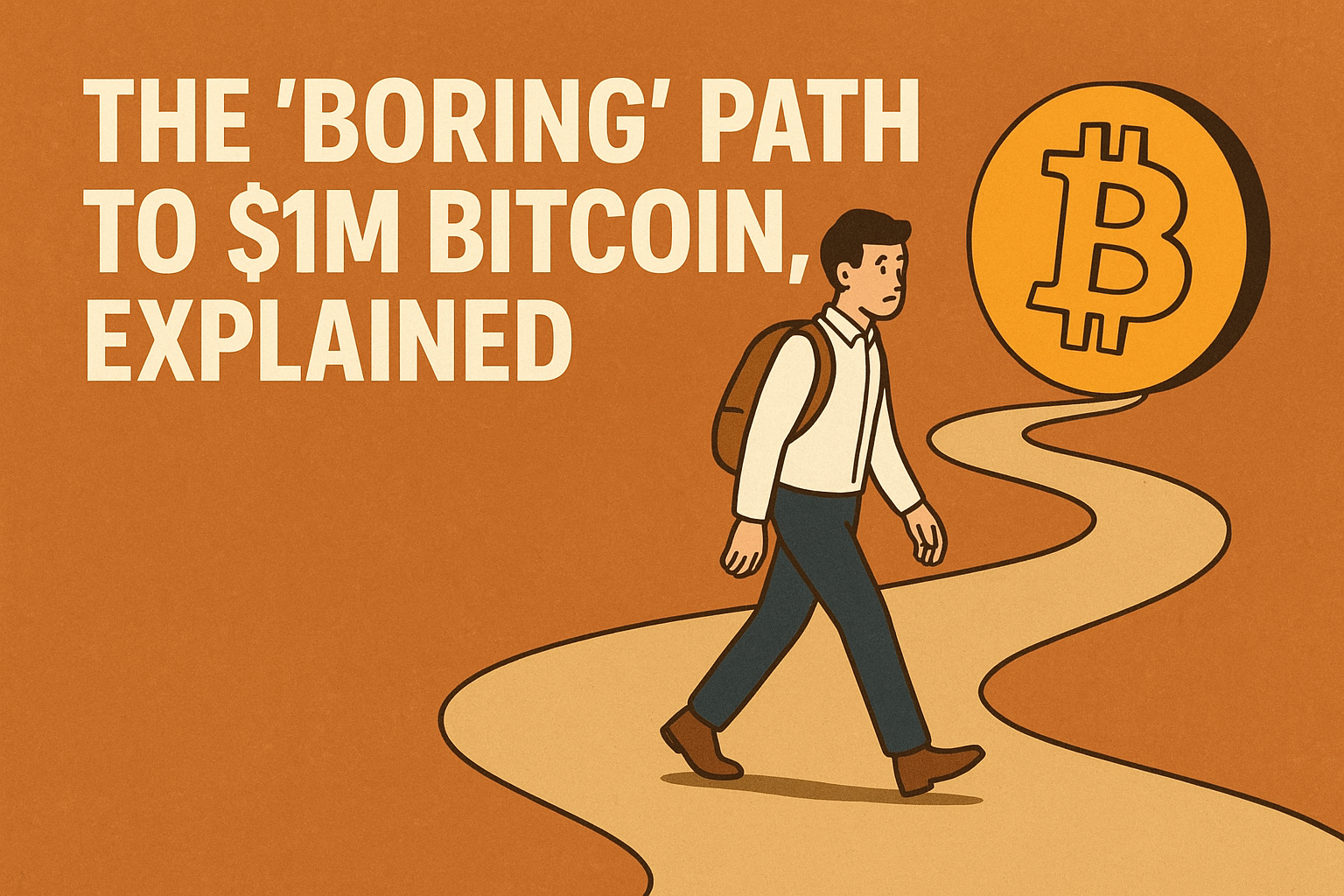 The ‘Boring’ Path to $1M Bitcoin, Explained