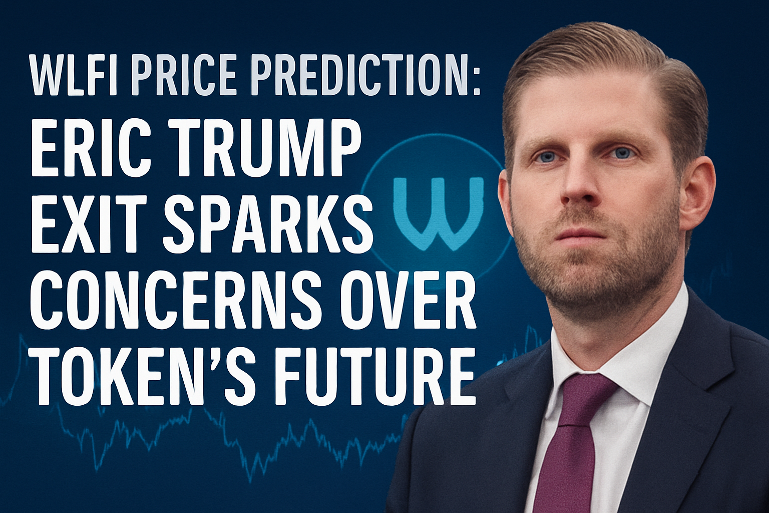 WLFI Price Prediction: Eric Trump Exit Sparks Concerns Over Token’s Future