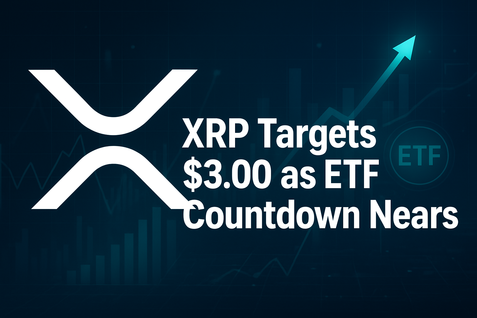 XRP Targets $3.00 as ETF Countdown Nears