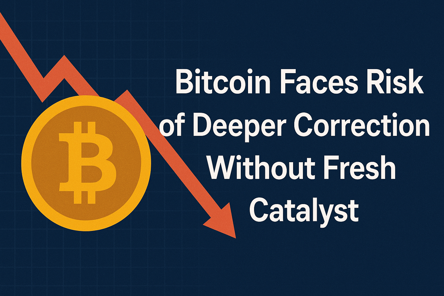 Bitcoin Faces Risk of Deeper Correction Without Fresh Catalyst