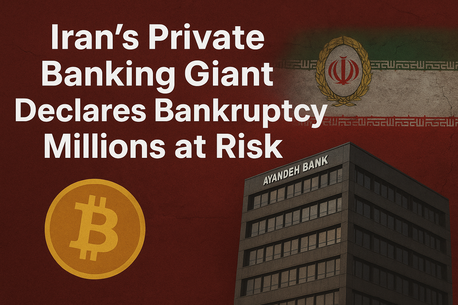Iran’s Private Banking Giant Declares Bankruptcy, Millions at Risk