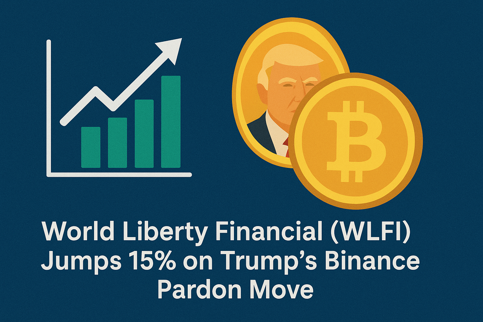 World Liberty Financial (WLFI) Jumps 15% on Trump’s Binance Pardon Move