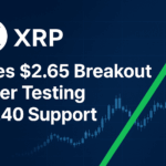 XRP Eyes $2.65 Breakout After Testing $2.40 Support