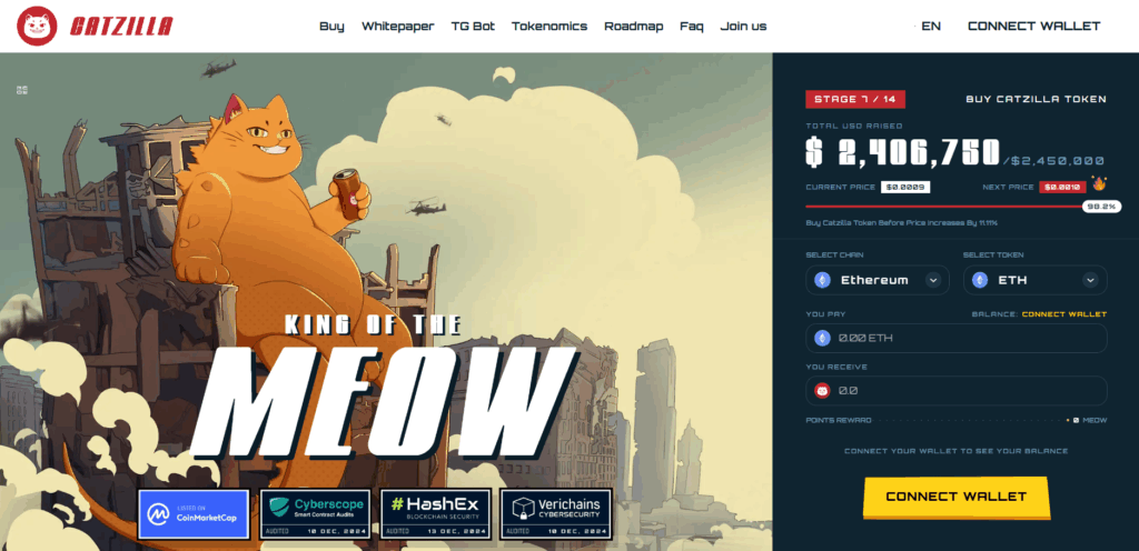 catzilla meme coin
