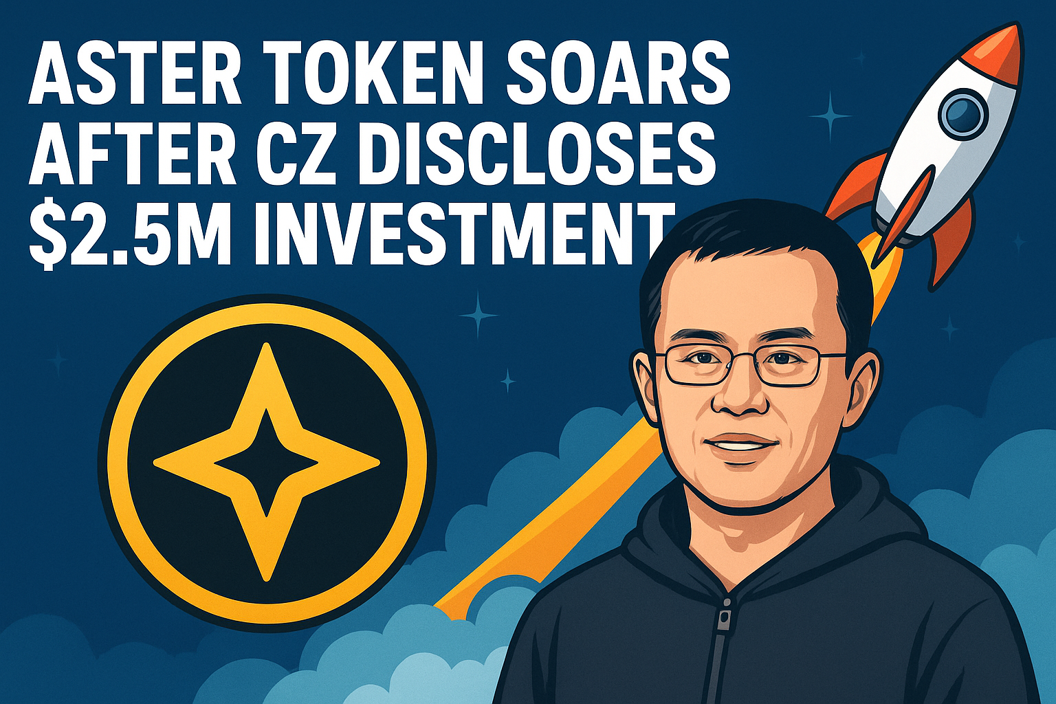 Aster Token Soars After CZ’s $2.5M Bet