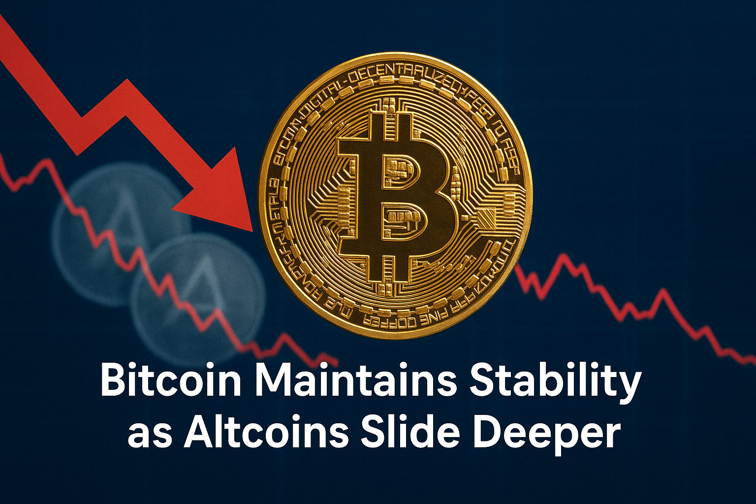 Bitcoin Maintains Stability as Altcoins Slide Deeper