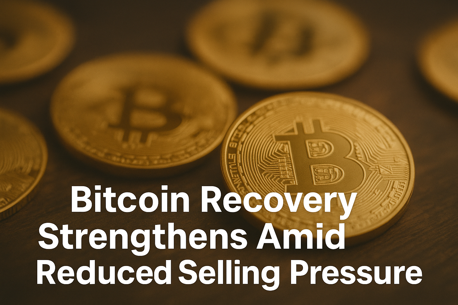 Bitcoin Recovery Strengthens Amid Reduced Selling Pressure
