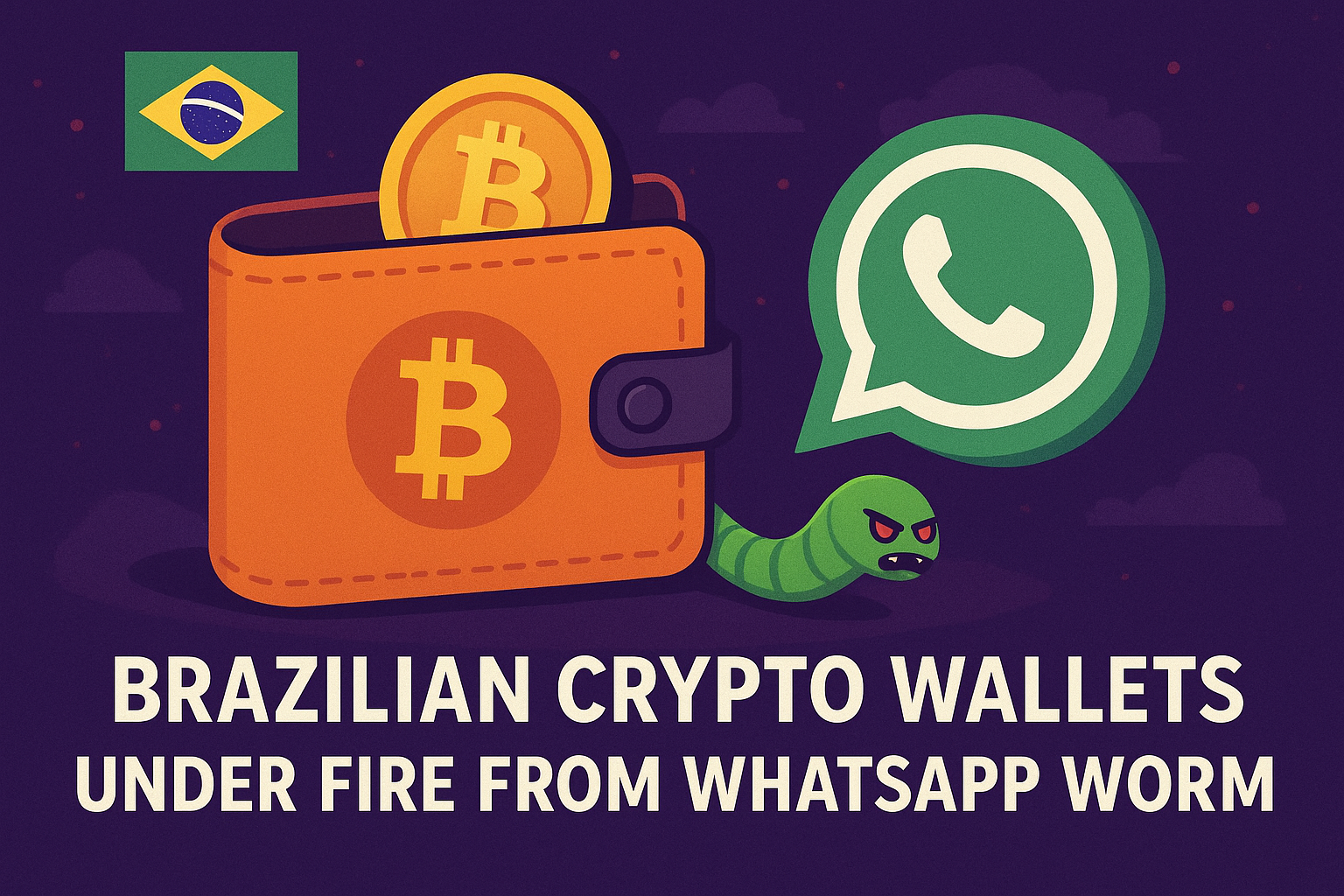 Brazilian Crypto Wallets Under Fire from WhatsApp Worm