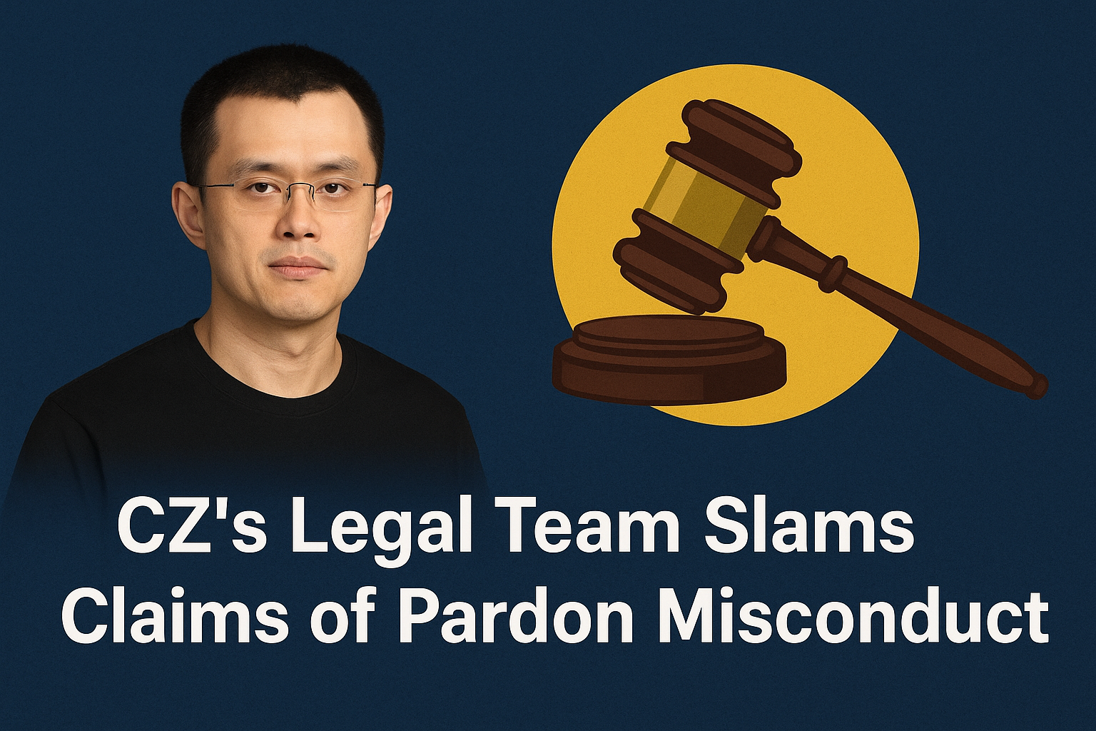 CZ’s Legal Team Slams Claims of Pardon Misconduct