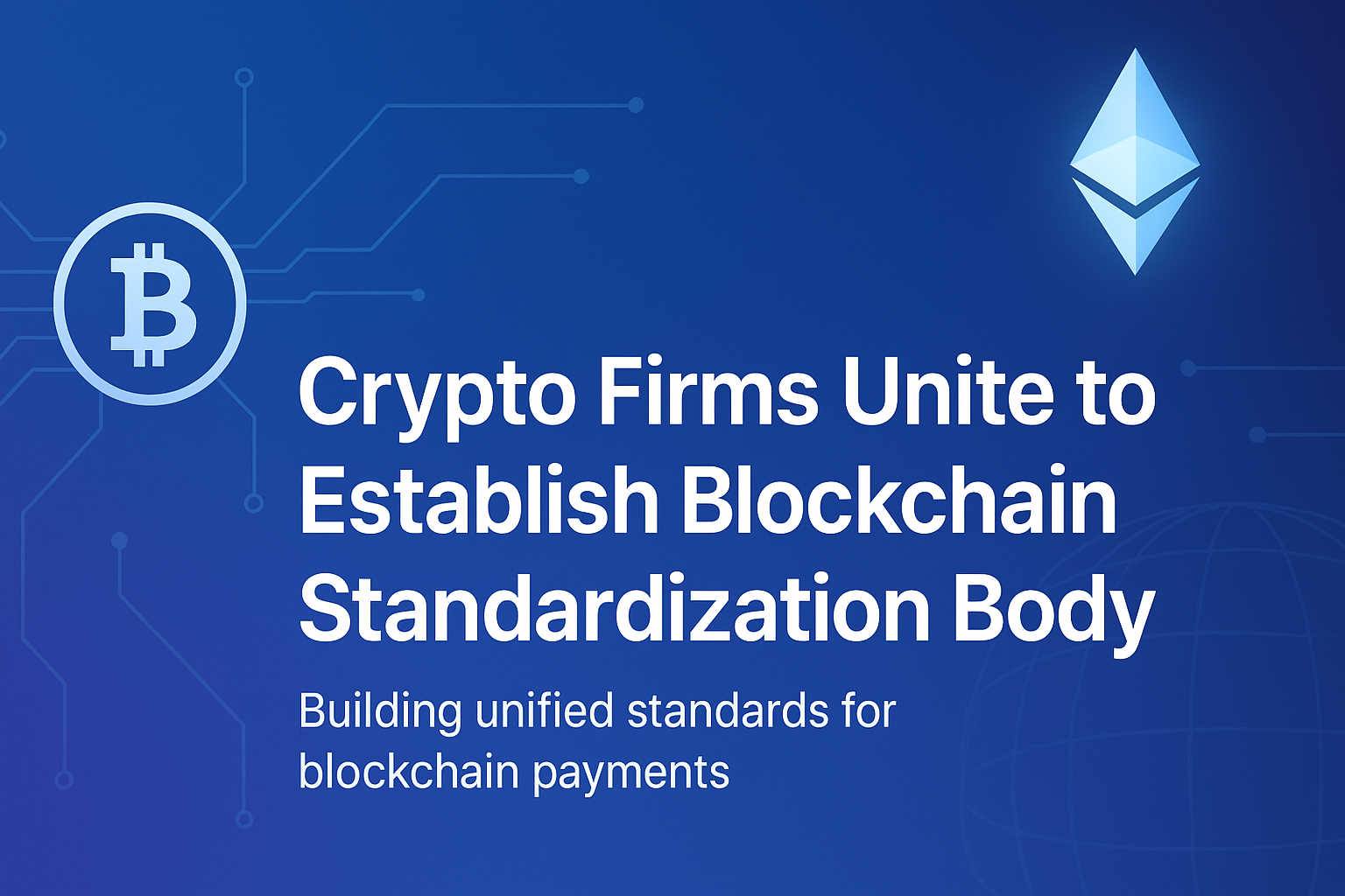 Crypto Firms Unite to Establish Blockchain Standardization Body