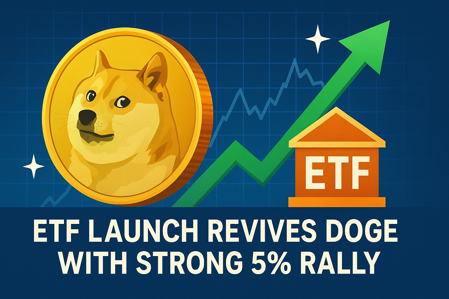 ETF Launch Revives DOGE With Strong 5% Rally