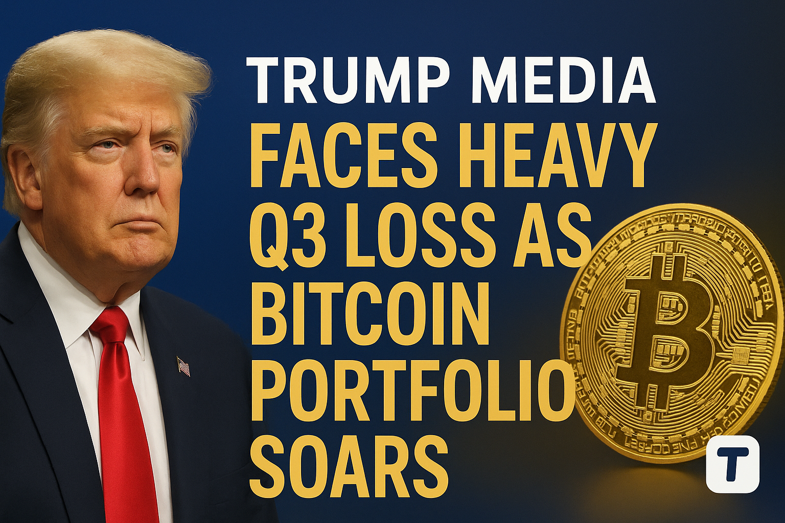 Trump Media Faces Heavy Q3 Loss as Bitcoin Portfolio Soars