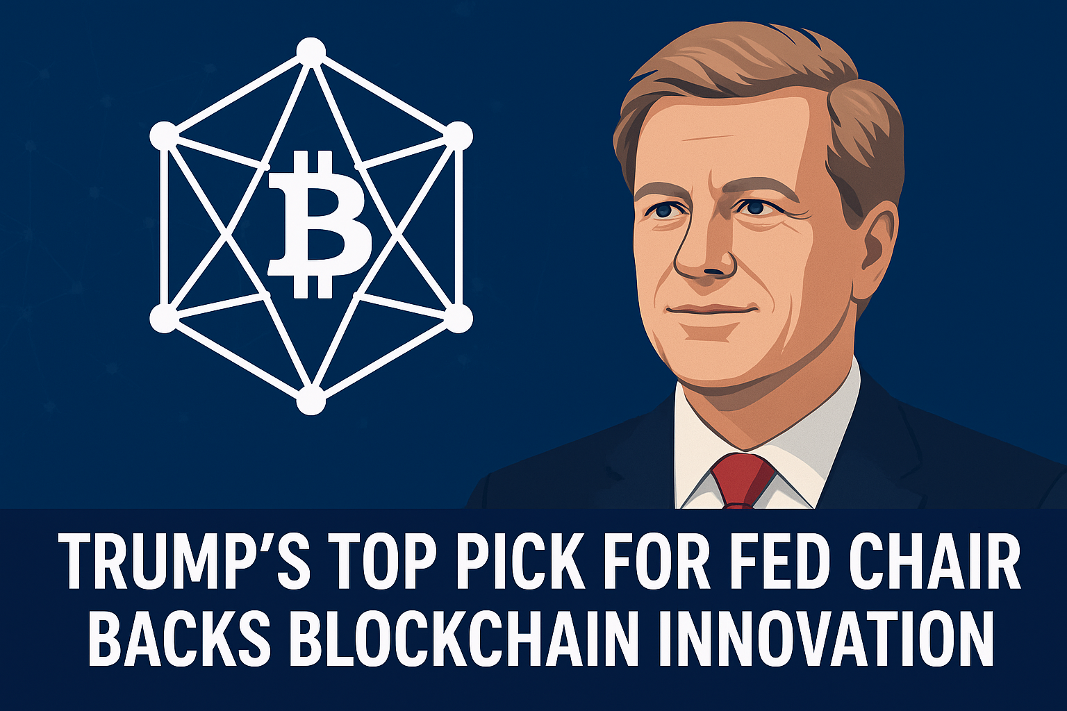 Trump’s Top Pick for Fed Chair Backs Blockchain Innovation
