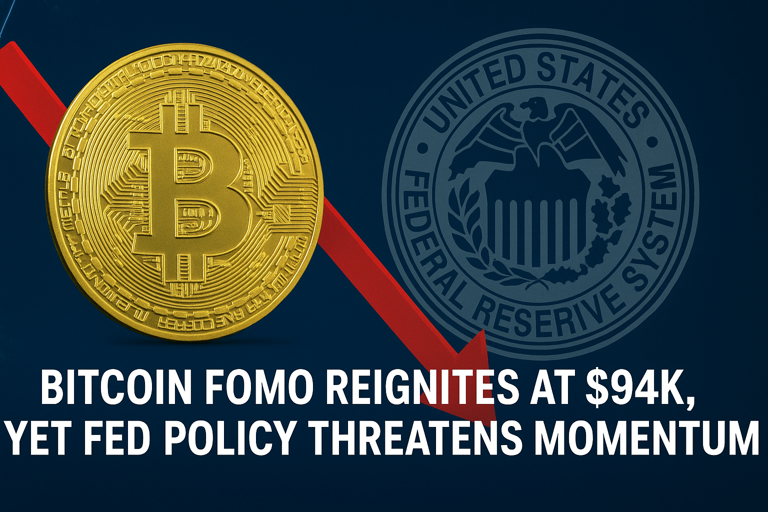 Bitcoin FOMO Reignites at $94K, Yet Fed Policy Threatens Momentum