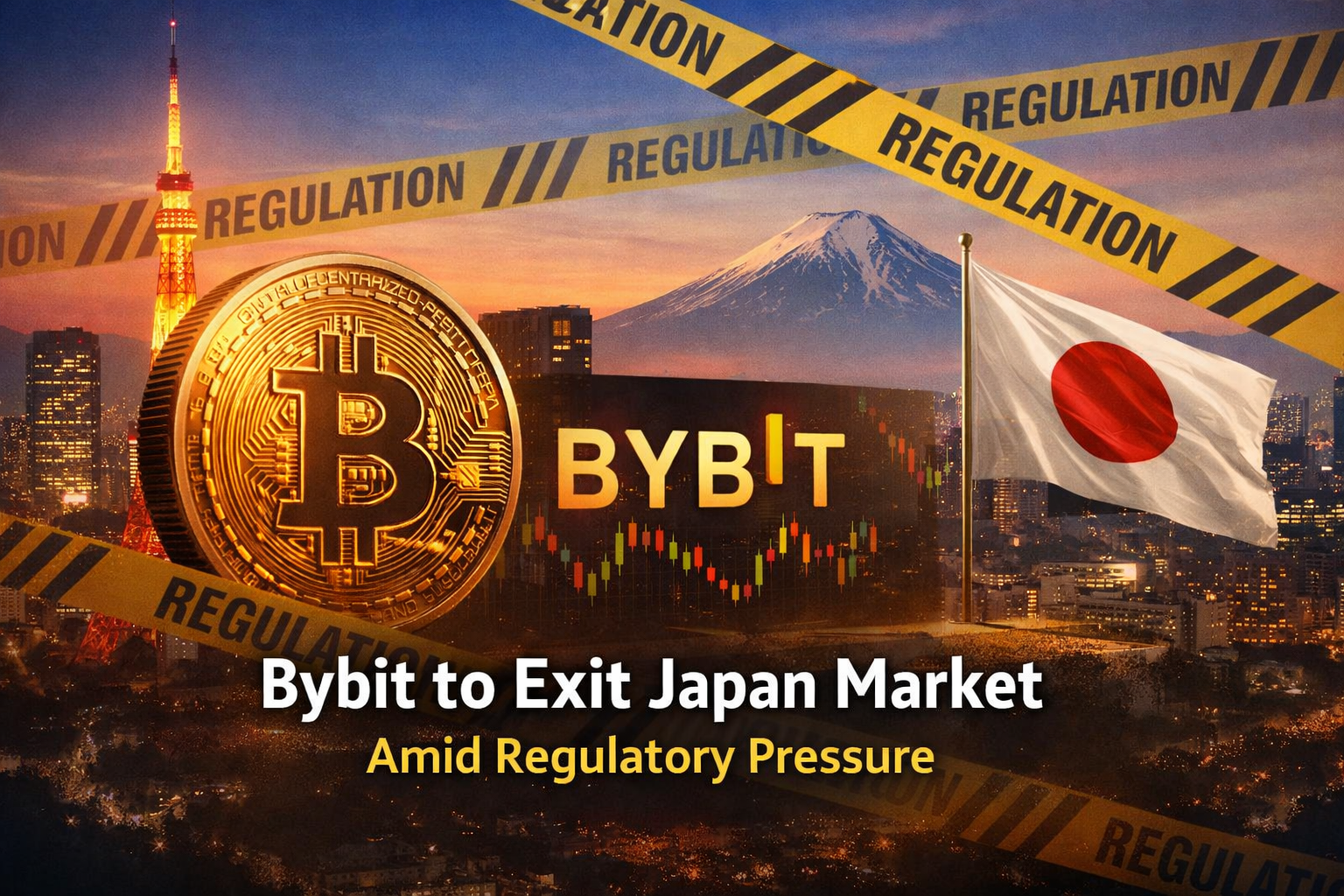 Bybit to Exit Japan Market Amid Regulatory Pressure