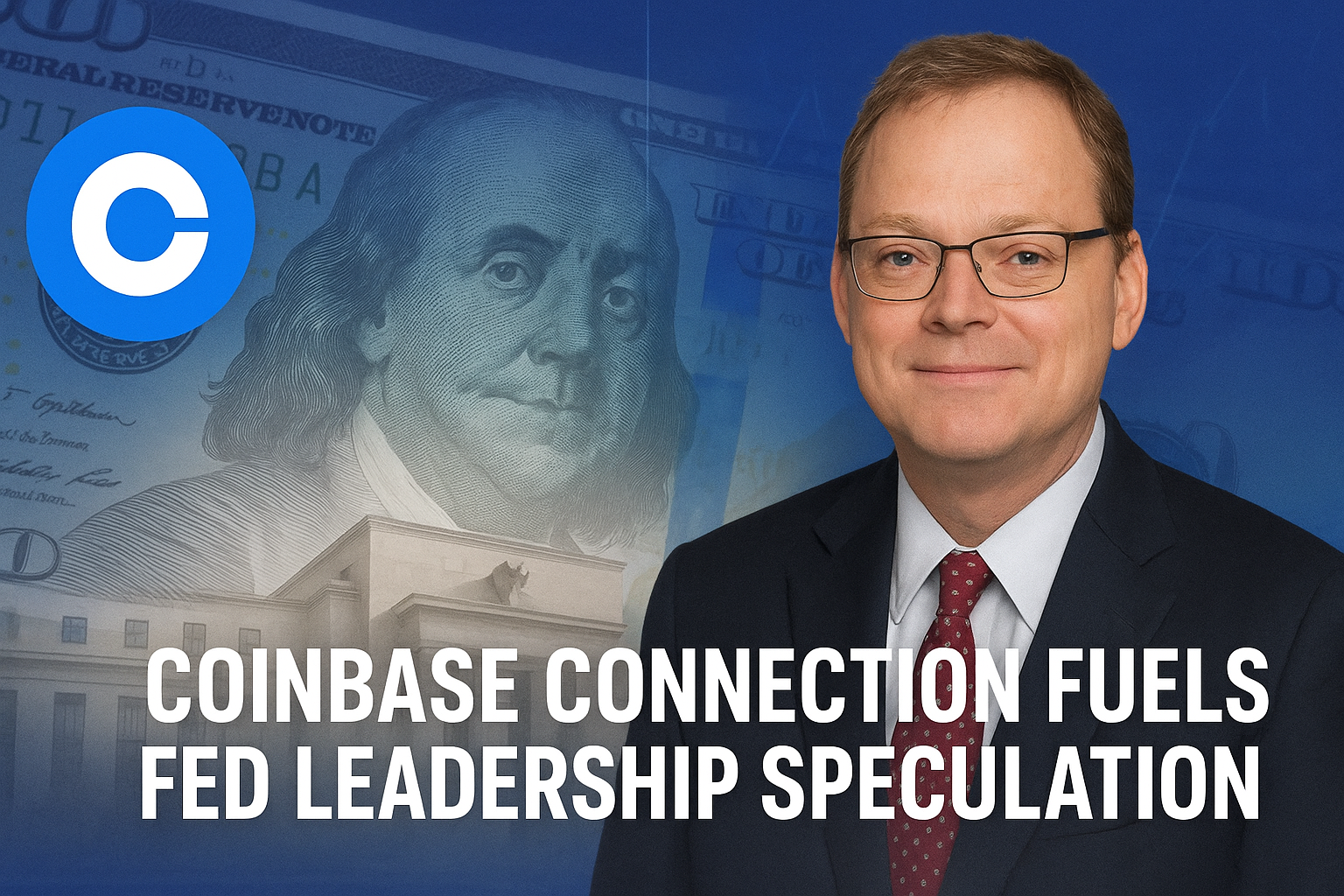 Coinbase Connection Fuels Fed Leadership Speculation
