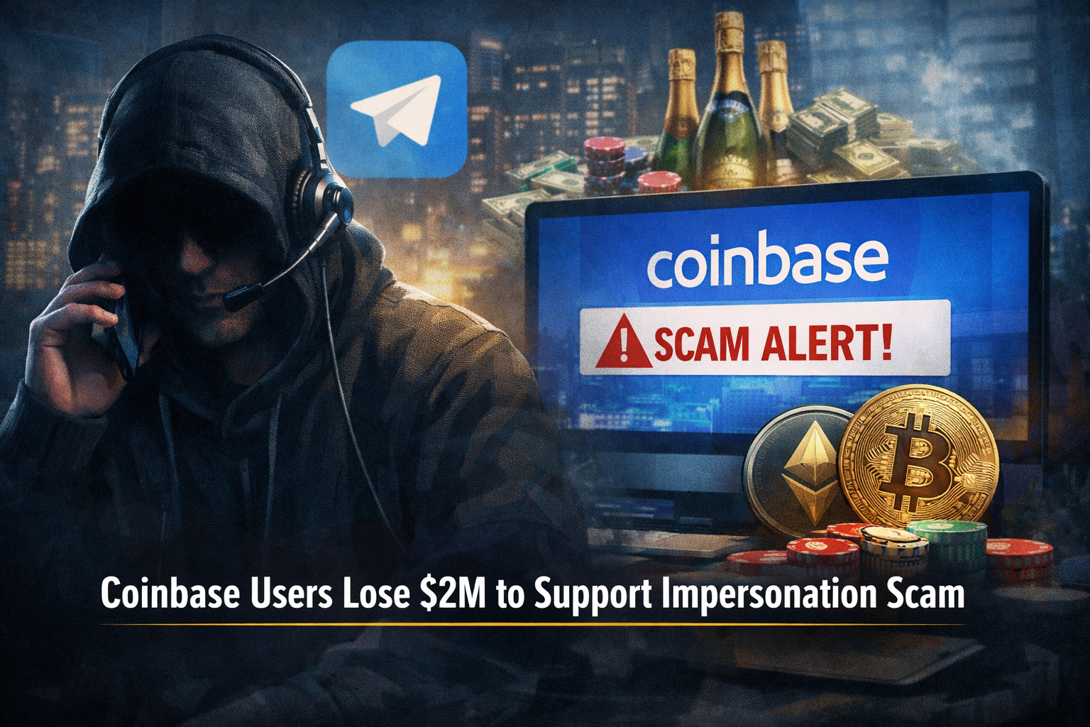 Coinbase Users Lose $2M to Support Impersonation Scam