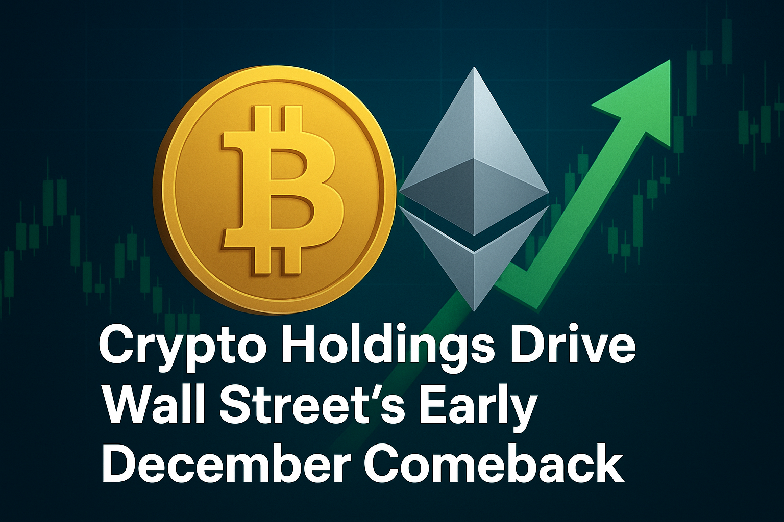 Crypto Holdings Drive Wall Street’s Early December Comeback