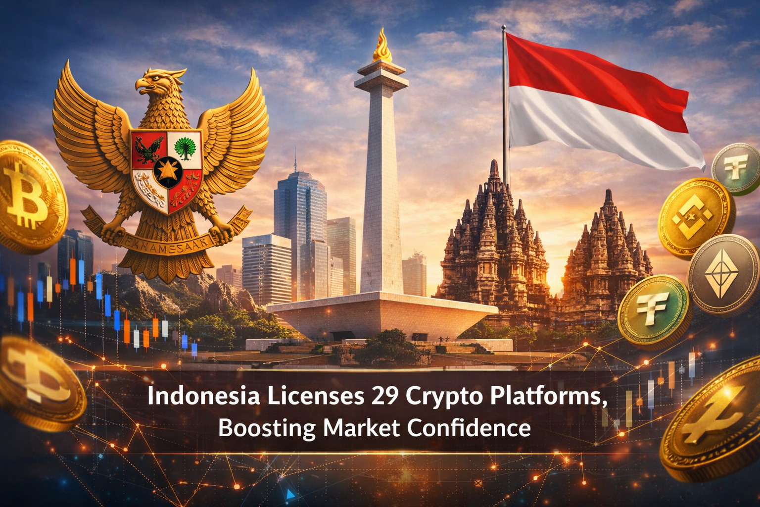 Indonesia Licenses 29 Crypto Platforms, Boosting Market Confidence