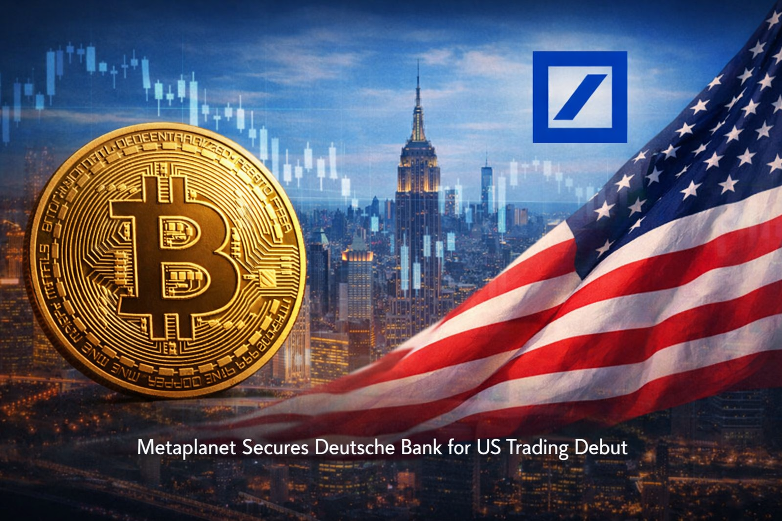 Metaplanet Secures Deutsche Bank for US Trading Debut
