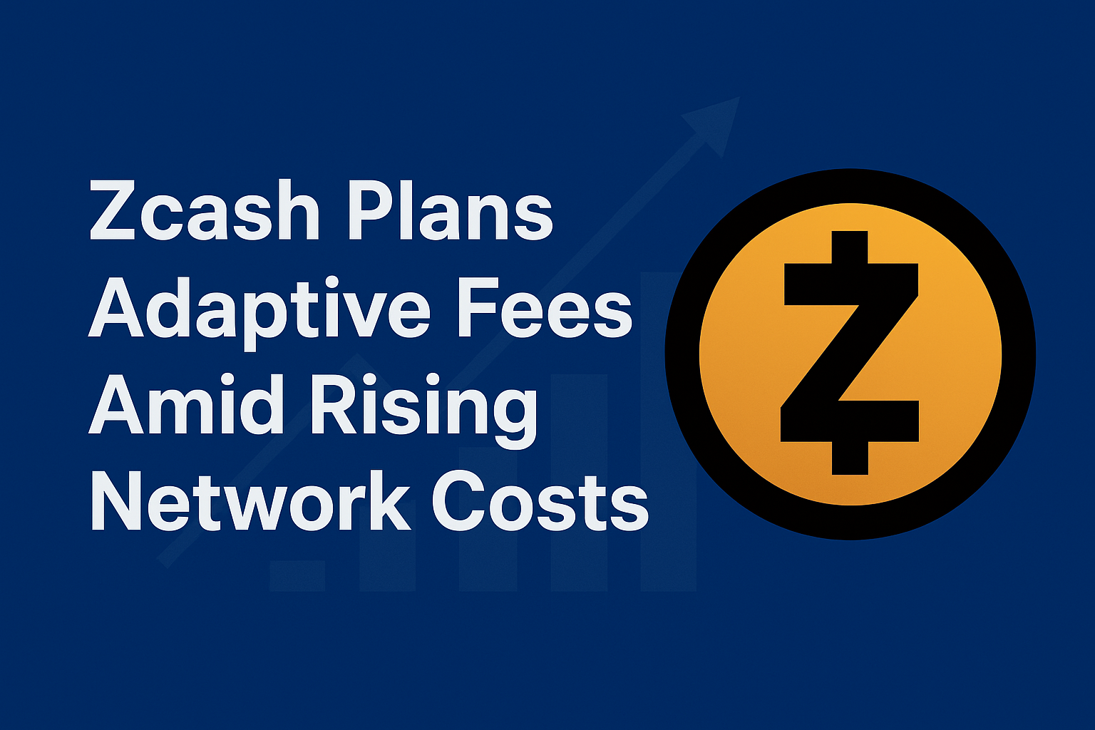 Zcash Plans Adaptive Fees Amid Rising Network Costs