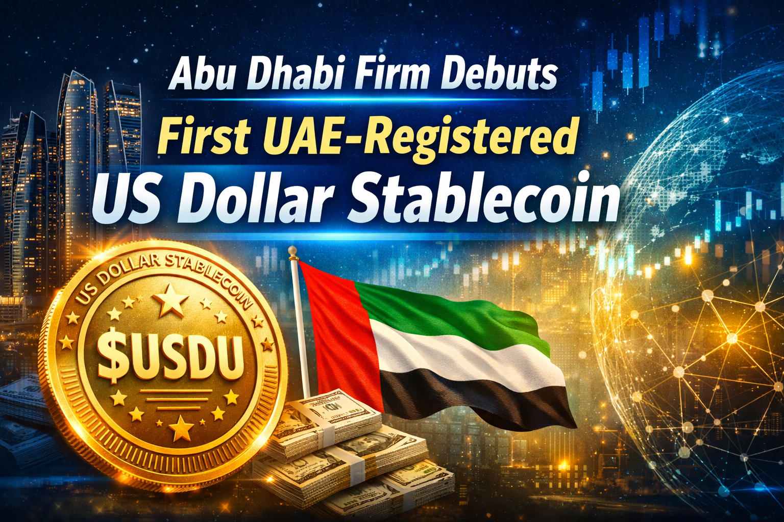 Abu Dhabi Firm Debuts First UAE-Registered US Dollar Stablecoin
